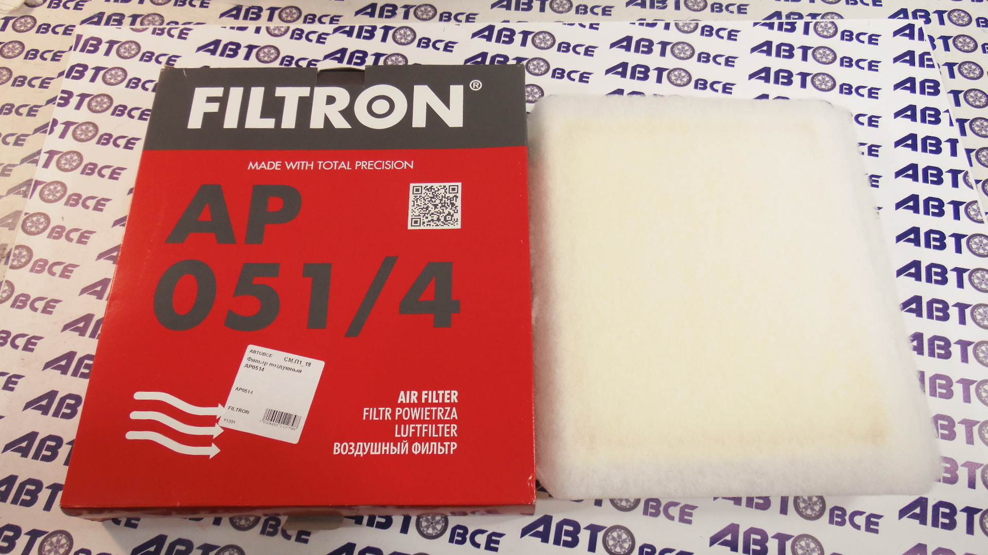 Фильтр воздушный AP0514 FILTRON
